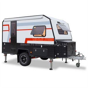 Australian Standard Mini Off Road Camper Caravan Kitchen Bedroom Mobile Motorhome Rv Small Travel Trailers