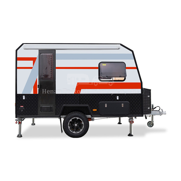 Australian Standard Mini Off Road Camper Caravan Kitchen Bedroom Mobile Motorhome Rv Small Travel Trailers