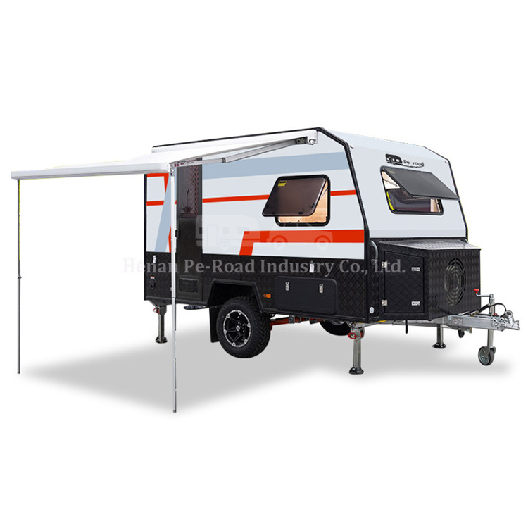 Australian Standard Mini Off Road Camper Caravan Kitchen Bedroom Mobile Motorhome Rv Small Travel Trailers