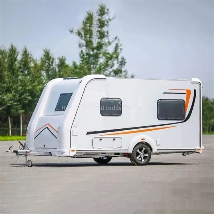 Reinforced Chassis High Loading Travel Trailer  Rear-Door Motorcycle Transport High Quality Motorhomes Caravan Mover