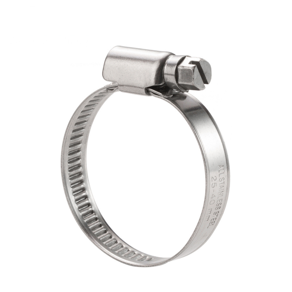 China Manufacturer German Style Type Worm Drive Hose Clamp Stainless Steel