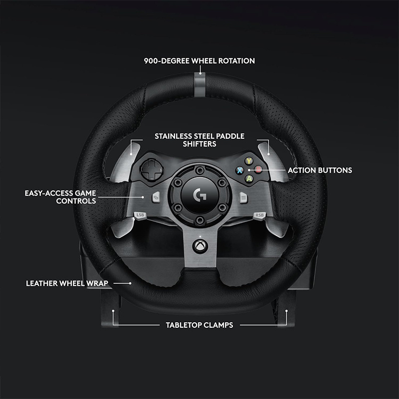 Original Logitech G29 G920 Driving Force Race Wheel + Logitech G Driving Force Shifter Bundle Factory Sealed Logitech G29 G920