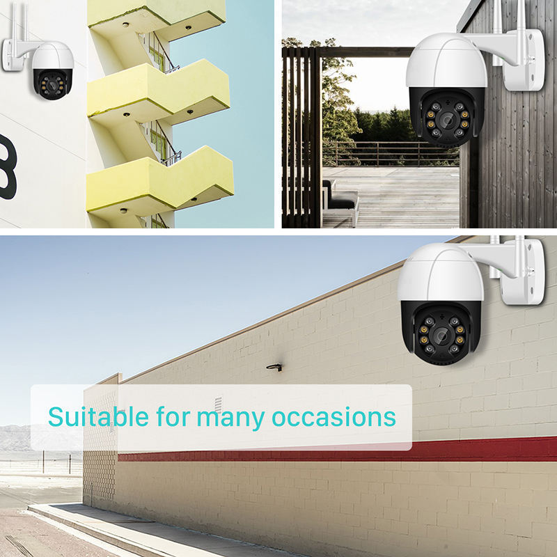 2/3/5/8MP Security Camera Outdoor Waterproof Pan Tilt Home Two-way Audio Wireless Wifi Camera