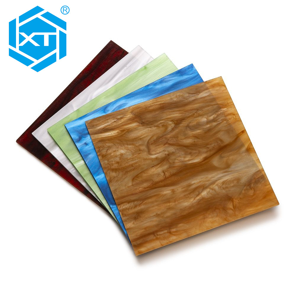 Xintao 3mm Eco-friend Plastic Perspex Board Marble Patterned Acrylic ...