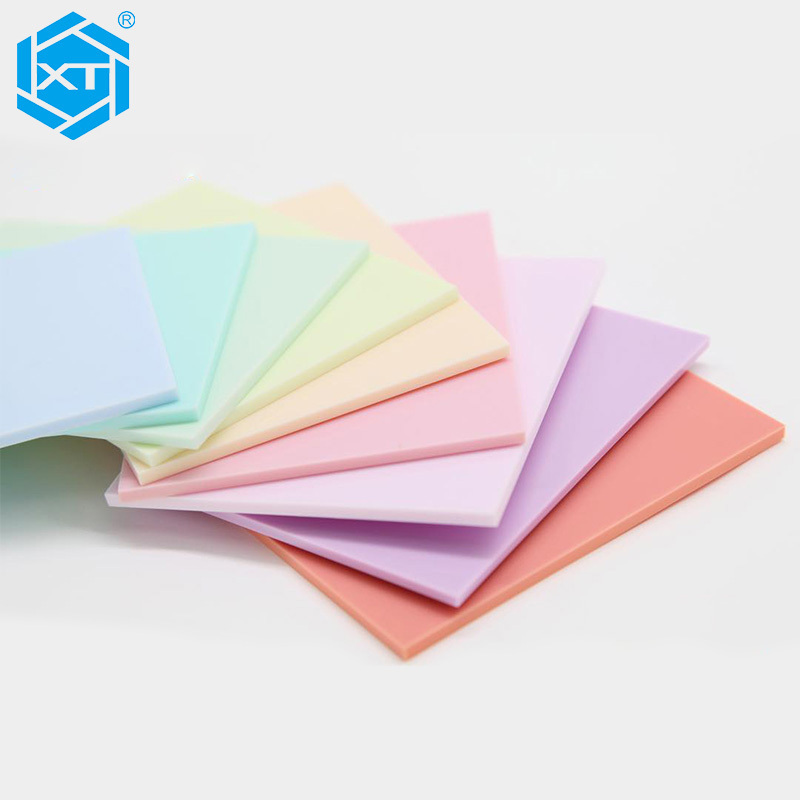 Xintao 3mm 4*8 Feet Custom Pink Color Perspex Pastel Acrylic Sheet For Laser Cutting