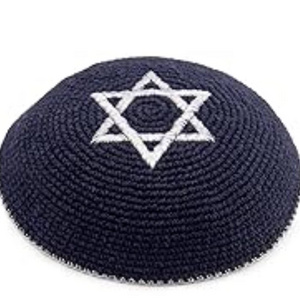 Comfortable Custom Logo Hand Crocheted Comfortable High Quality Jewish Kippah Suitable For All Ages