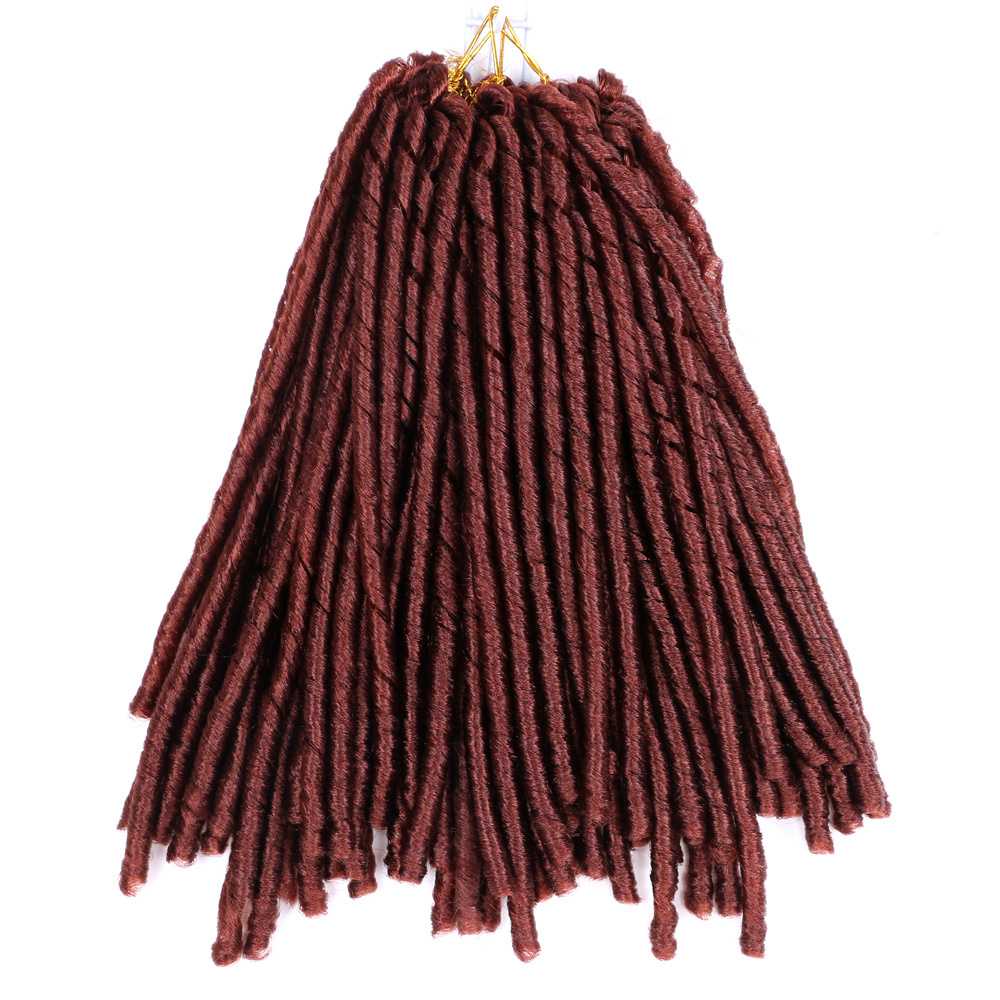 Wholesale Nina Softex Dread Locks Crochet Braids Hair Extension Synthetic Premium Fiber 14