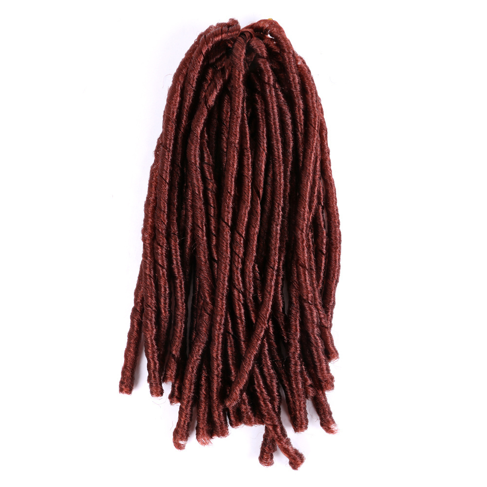 Wholesale Nina Softex Dread Locks Crochet Braids Hair Extension Synthetic Premium Fiber 14