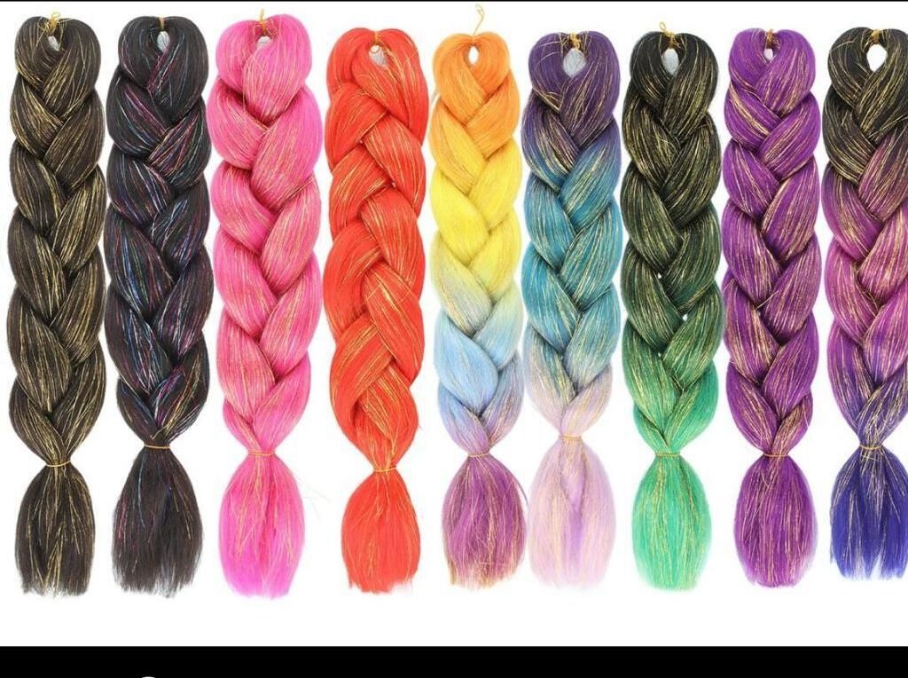 24inch Crochet Ombre Braiding Hair Extensions Jumbo Braids Manufacturers Wholesales Expression Hairstyles Ombre Braids