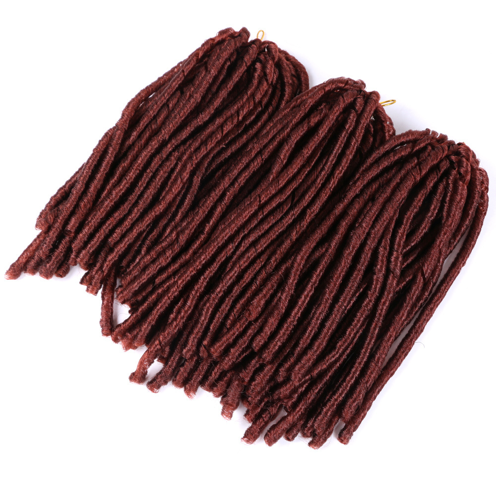 Wholesale Nina Softex Dread Locks Crochet Braids Hair Extension Synthetic Premium Fiber 14