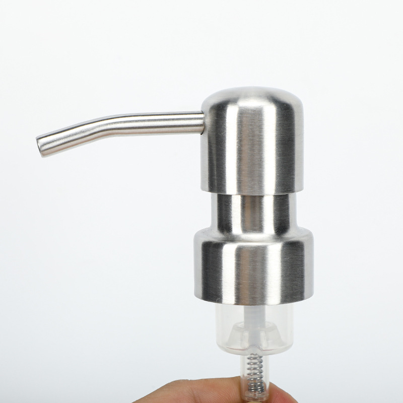 Factory wholesale customized 28mm stainless steel hotel home bathroom soap dispenser foaming pumps