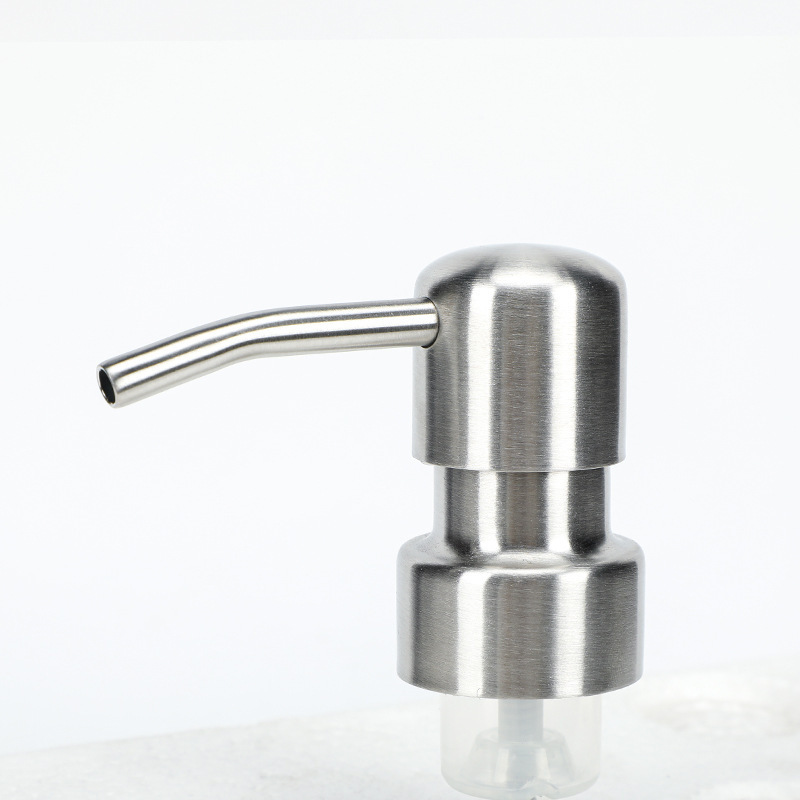 Factory wholesale customized 28mm stainless steel hotel home bathroom soap dispenser foaming pumps