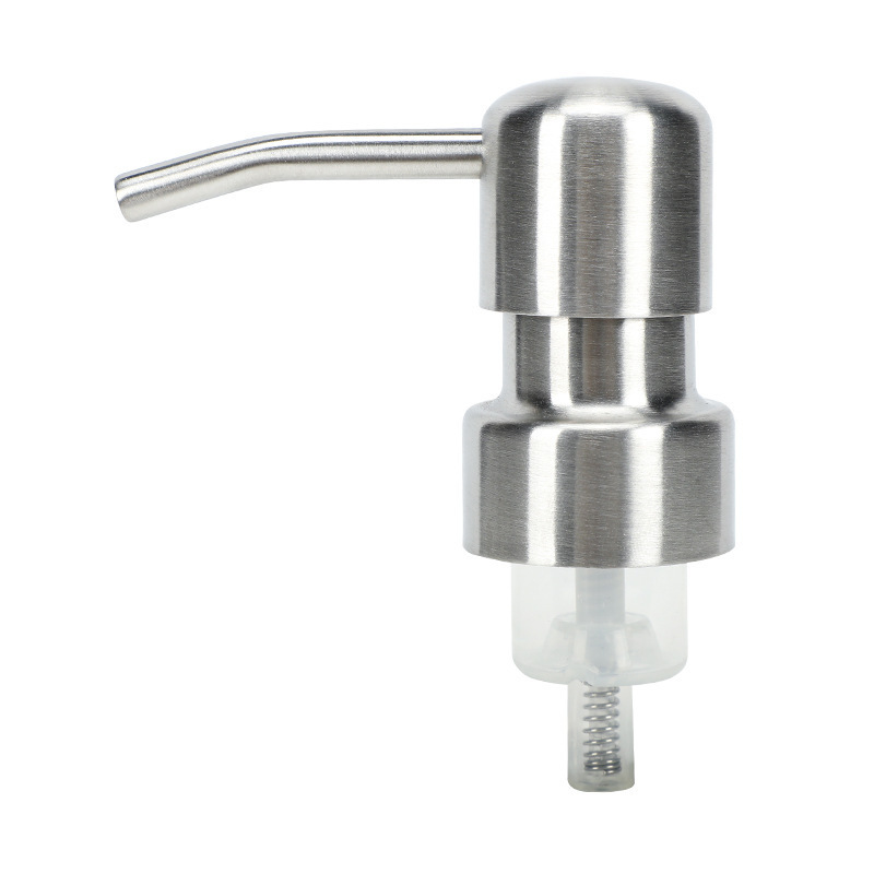 Factory wholesale customized 28mm stainless steel hotel home bathroom soap dispenser foaming pumps