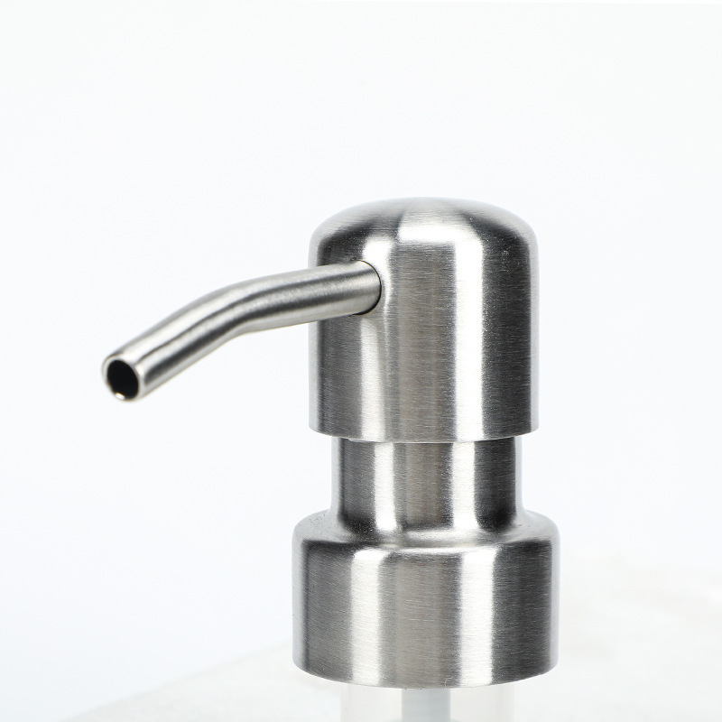 Factory wholesale customized 28mm stainless steel hotel home bathroom soap dispenser foaming pumps