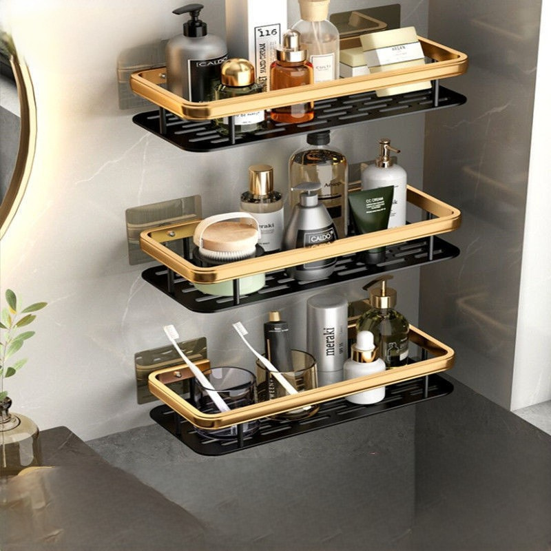 Wholesales No Drill Shower Caddy Shelf Bathroom Shelves For Bottle