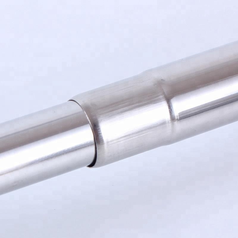 Hot sell stainless steel different sizes DIY telescopic shower curtain rod