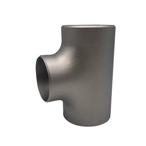 Butt Pipe Fitting Welded Stainless Steel Carbon Steel Tee