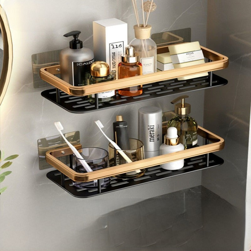 Wholesales No Drill Shower Caddy Shelf Bathroom Shelves For Bottle