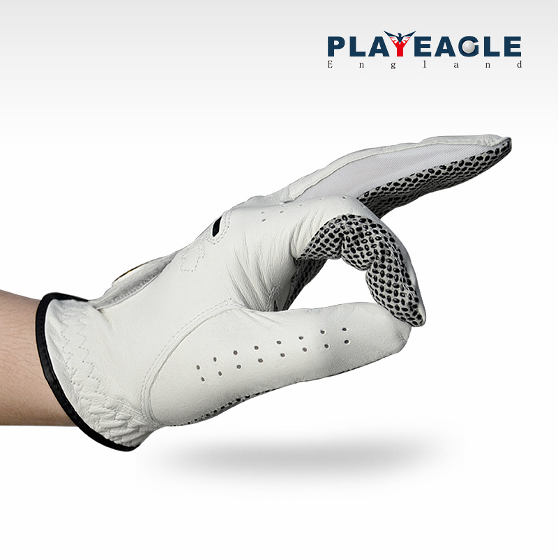 PLAYEAGLE Factory Sell Golf Leather Gloves With Ball Marker for Left Hand Wholesales gloves Custom gloves