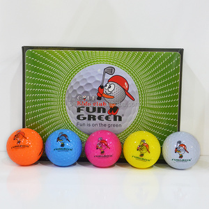 Fungreen Golf original box ball golf ball three layer game ball