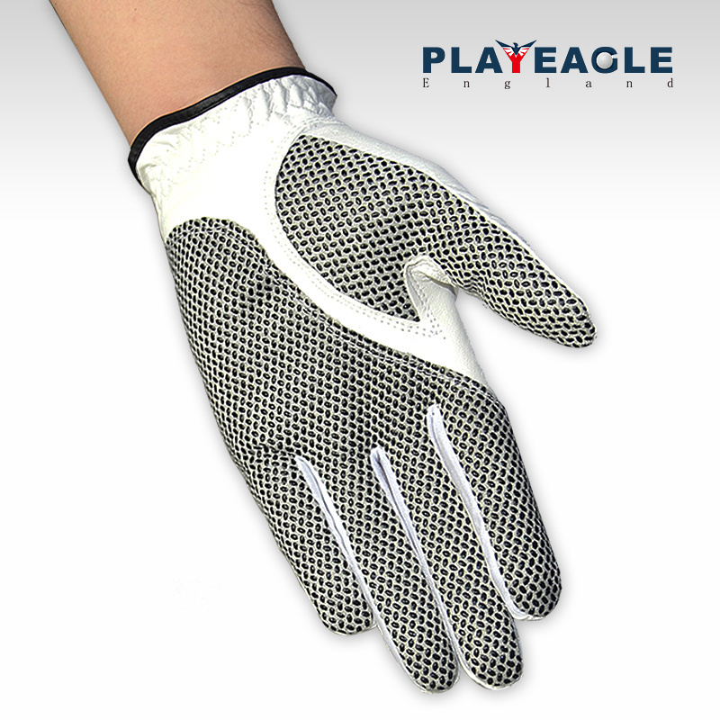 PLAYEAGLE Factory Sell Golf Leather Gloves With Ball Marker for Left Hand Wholesales gloves Custom gloves