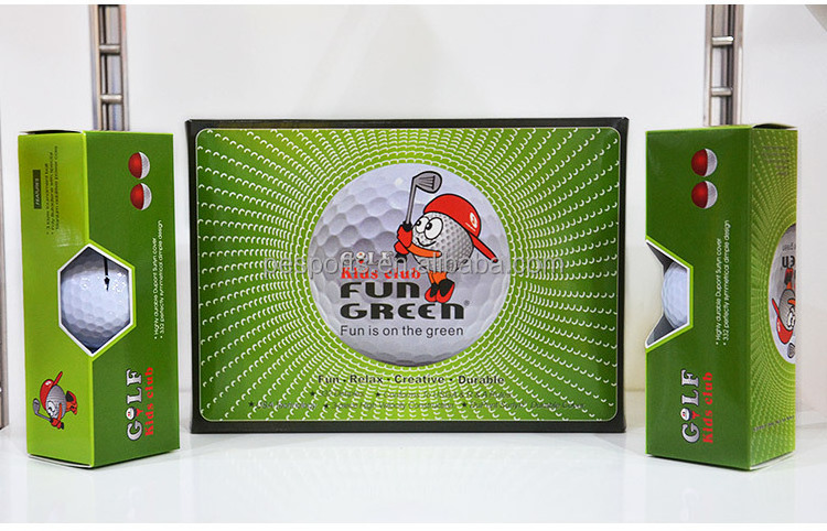 Fungreen Golf original box ball golf ball three layer game ball