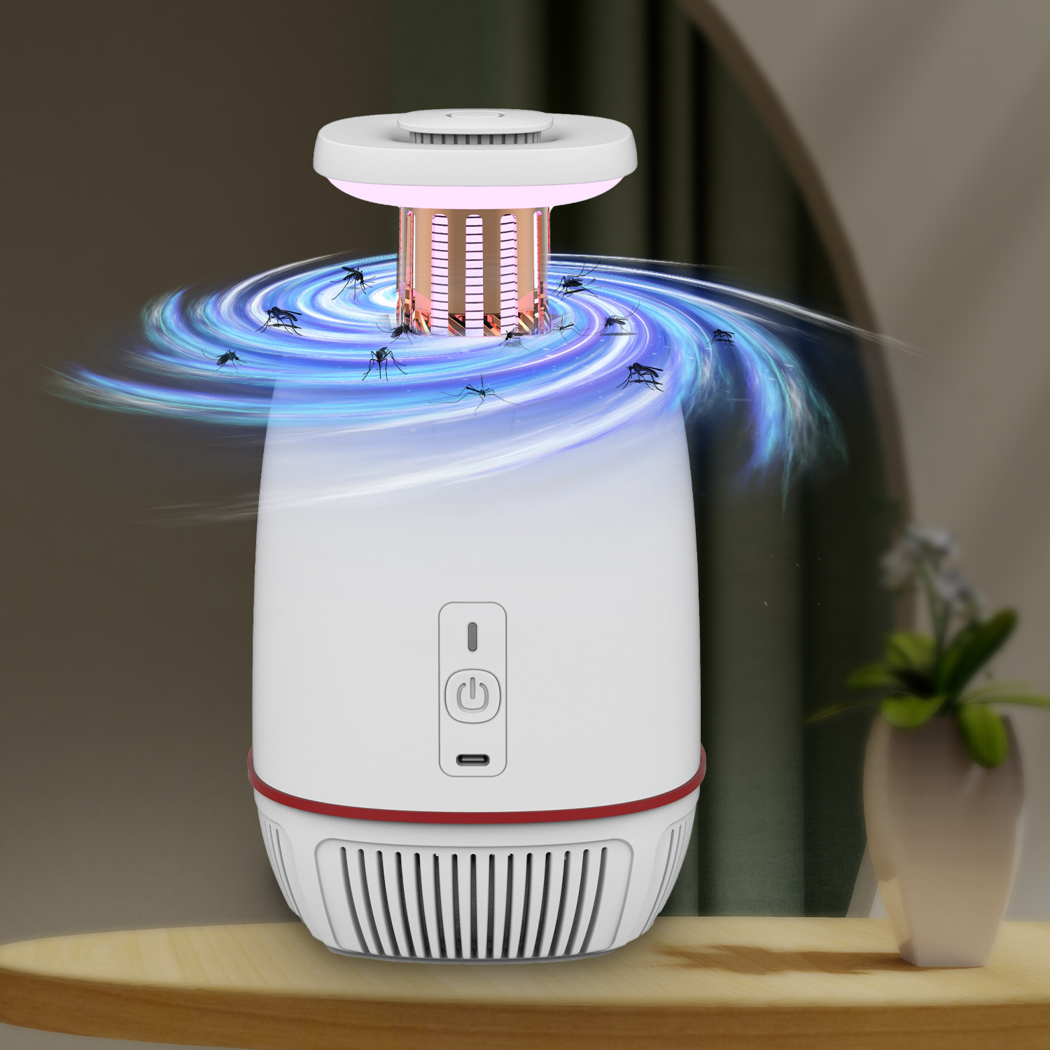 X-Pest indoor electronic insect control mosquito killer lamp fly trap with 395 nm UV light trap for mosquito killer lamp