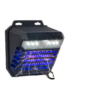 Lantern Style Bug Zapper with UV Light Mosquito Zapper for Commercial Outdoor Hanging Solar Powered Mosquito Killer