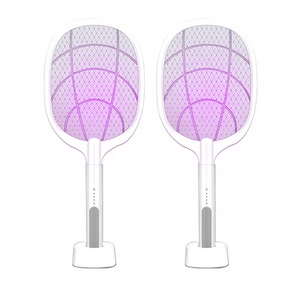 Best Electric Mosquito Killer Racket Swatter Focos Light Bat Lampara Fly Led Killing Rechargeable Bug Zapper