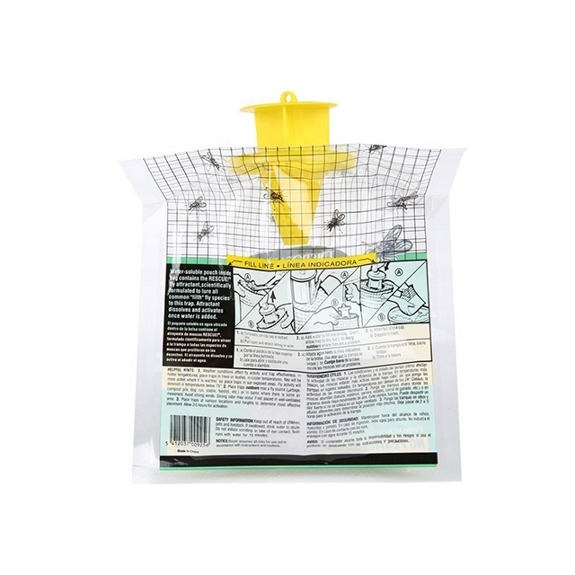 High Quality Hanging Fly Trap Odor Catcher Bag Outdoor Fly Trap