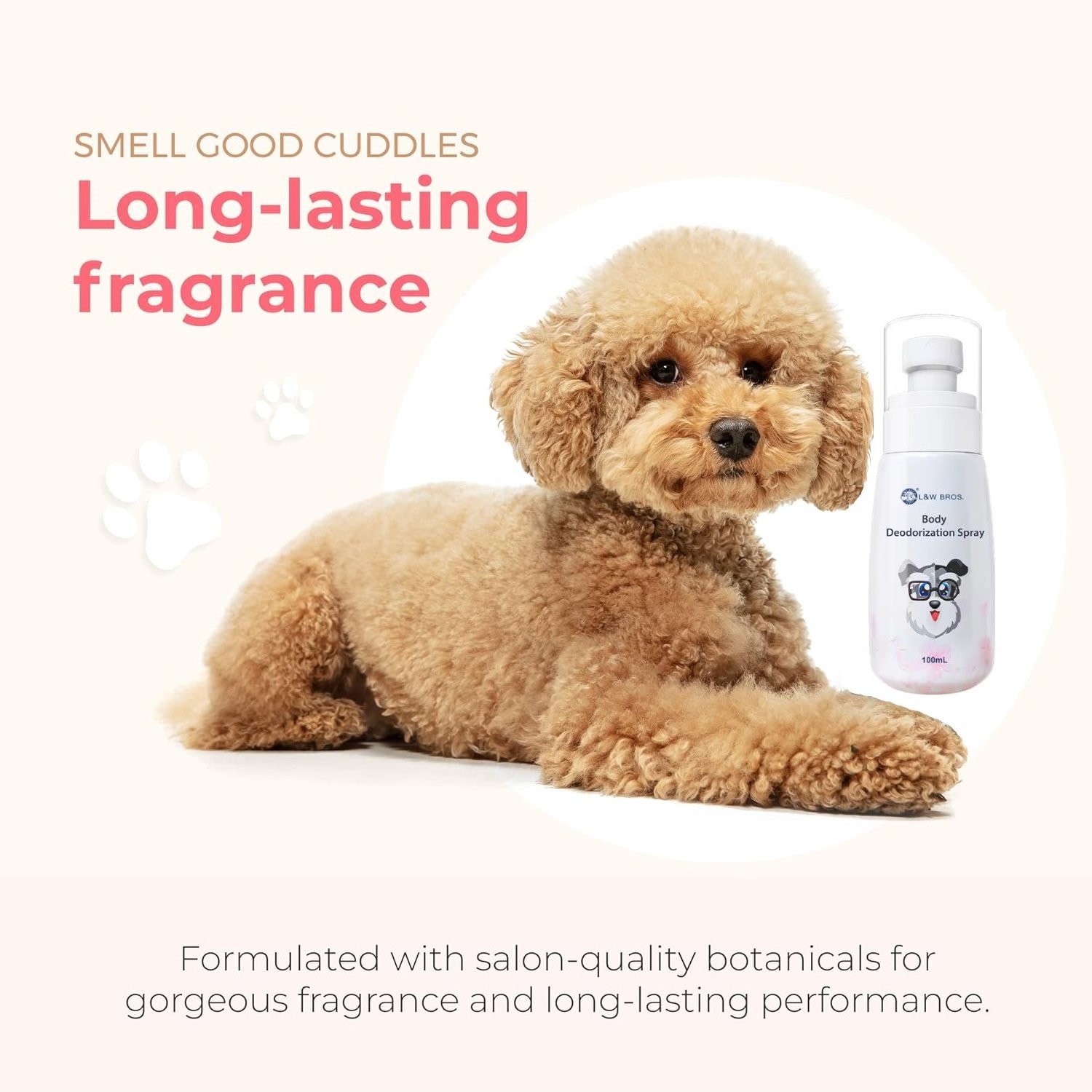 Custom Odor Eliminator Pet Dog Accessories Perfume Pet Grooming Perfume