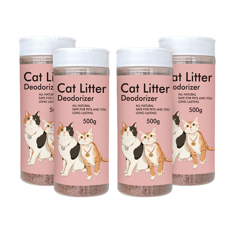 Cat Litter Deodorizer For Cats Toilet Absorb Natural Ingredients Odor Removing Supplies For Cat Litter Box