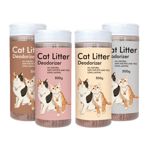 Cat Litter Deodorizer For Cats Toilet Absorb Natural Ingredients Odor Removing Supplies For Cat Litter Box