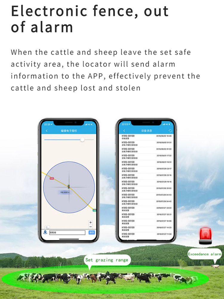 Highly qualified Black solar powered gps tracking device anti theft Magnetic suction charging gps livestock tracker for cattle