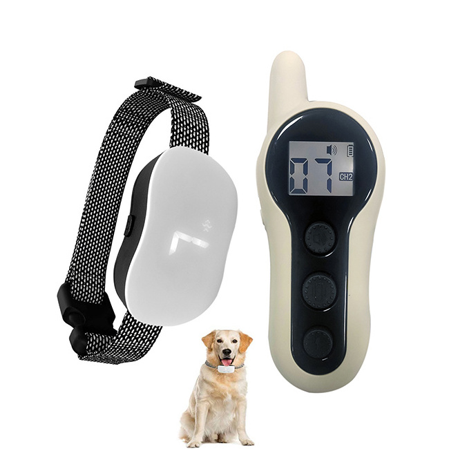 Dog Shock No Bark Collar Humans Training 3 dogs Remote Control Electric Dog Training Collar