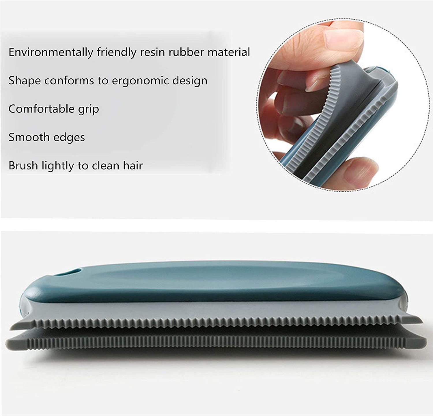 Blue Pet Hair Remover Fur Removal Animal Hair Brush for Couch Car Detailing Pets Dogs Accessories