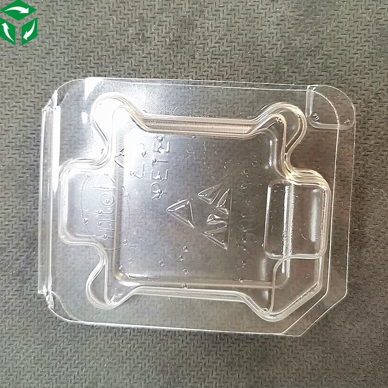 plastic clear clamshell box for intel AMD CPU ram box case