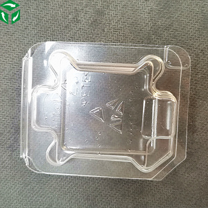 plastic clear clamshell box for intel AMD CPU ram box case