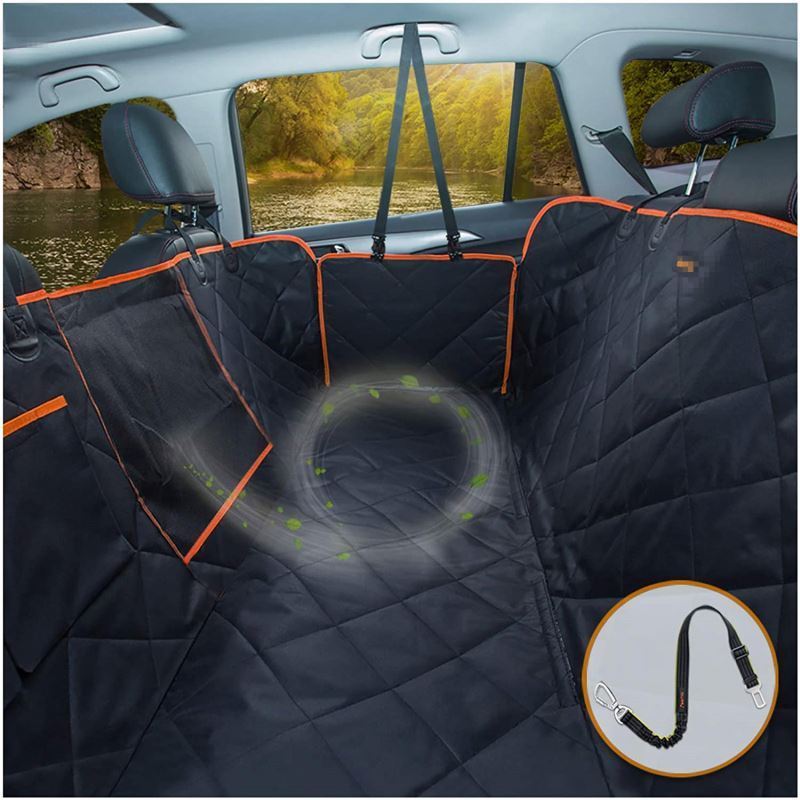 Pet Travel Hammock Waterproof Oxford Black Pet Dog Car Seat Covers Truck Back Car Seat Dog Blanket Cover