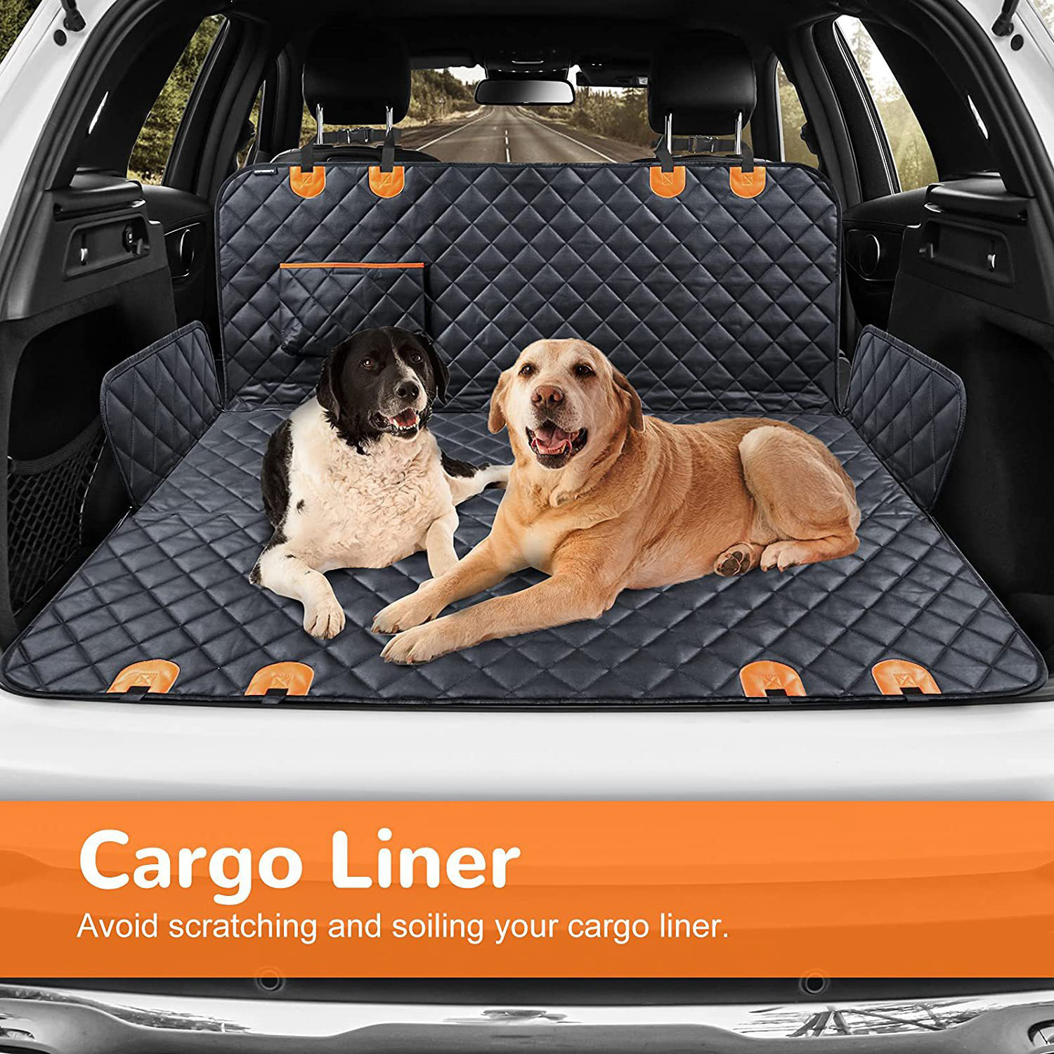 Huge Removable scratch resistant Dog Bed Pet Car Seat Cushion waterproof seat pad dog blanket car Hammock mat Dog Car Seat Cover