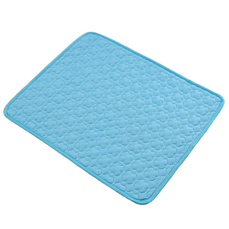 XXL Large dog mat pet ice silk self Cooling bed for summer dog mat comfortable calming outdoor and indoor pet bed