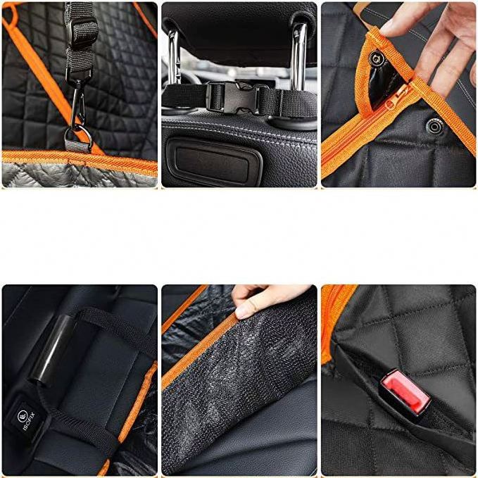 1688 online Dropshipping waterproof Car dog back seat cover nonslip car pet cushions car pet seat covers for dogs