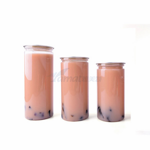 330ml/350ml/500ml/650ml pet transparent plastic soda can OEM factory