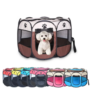 Pet Tent Collapsible Dog Cat Delivery Room Large Space Dog Cage Cat Litter Pet Tent