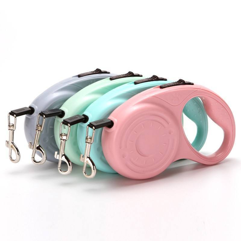 Top Seller Pet Accessories Dog Traction Rope Leash Lead Retractable Leash Extending Puppy Cats Nylon Dogs Walking