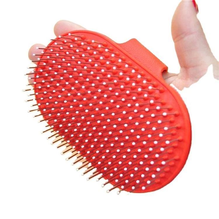 Pet Cat 2 Sided Remove entanglement rake brush stocked wholesale brushMassage Dogs and Cats Hairs Pet Grooming Kit Bath Brush