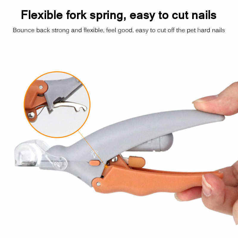 Professionals Pet Dog Cat Nail With Led Light Grooming Electric Grinders Scissors Toe Claw Nail Pet Products