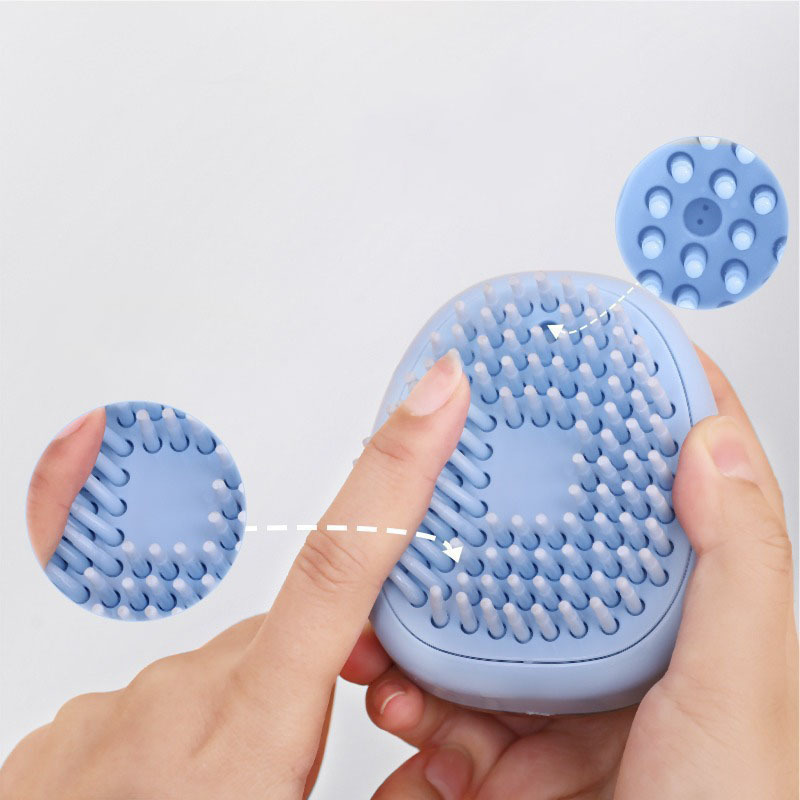 Pet Hair Cleaning Brush Cat Beauty Brush with Release Button Magical Pet Comb Used for Cats and Dogs