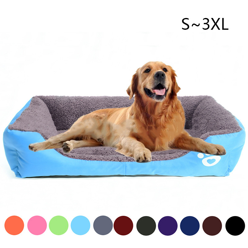 Pet Accessories Pet House Kennel Dog Bed Bolster For Small Medium Large Dogs