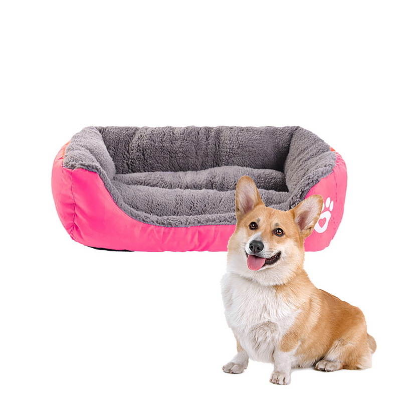 Pet Accessories Pet House Kennel Dog Bed Bolster For Small Medium Large Dogs